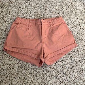 Forever 21 pink midrise shorts size s